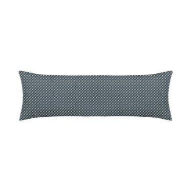 Imagem de Fronha Body Pillow Toque Acetinado 40cm X 1,30m Altenburg, Slim Marinh