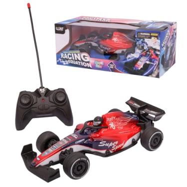 Imagem de Carrinho De Controle Remoto Com Luz Carro Infantil Formula Z - Vermelho