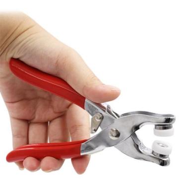 Imagem de Alicate Metal Colocação Fixação Botão Pressão Com 100 Botões - Have Di