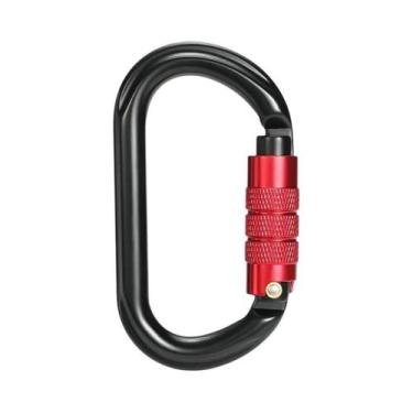 Imagem de Mosquetão De Escalada Auto-Lock 25KN CLIWIZ Profissional Para Atividad