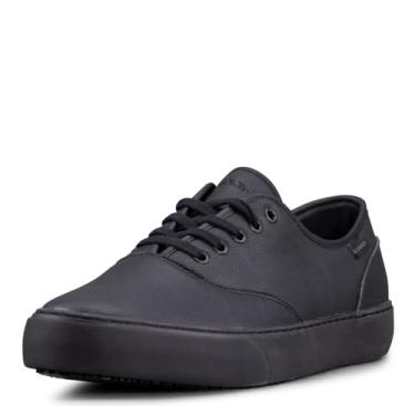 Imagem de Lugz Tênis masculino Lear Classic antiderrapante para trabalho, Couro preto, 37