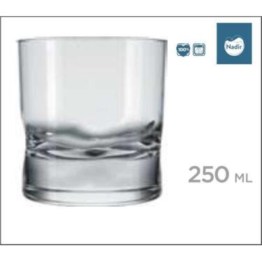 Imagem de 06 Copos Amassadinho 250Ml - Copo De Whisky - Nadir Figueiredo