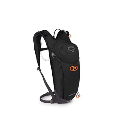 Imagem de Osprey Siskin Mochila masculina de ciclismo 8L com reservatório hidráulica, preta, tamanho único