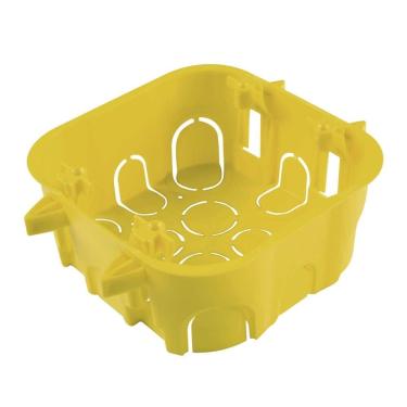 Imagem de Caixa de Embutir Drywall 4x4 Amarela- 57500072 - TRAMONTINA