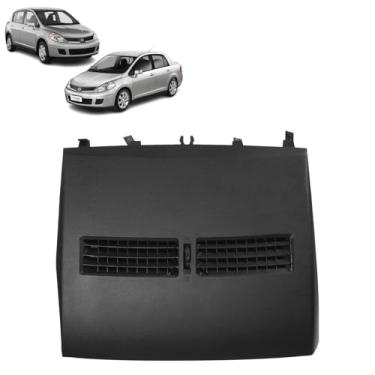 Imagem de Moldura Painel Central Difusor Saída de Ar Superior Nissa n Tiida 2008 2009 2010 2011 2012