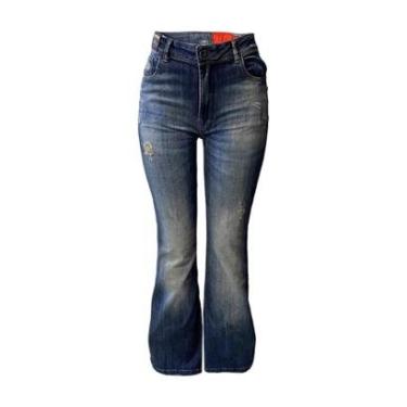 Imagem de Calça Jeans Feminina Ellus Giselly Skinny Flare-Feminino