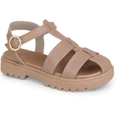 Imagem de Sandália Molekinha Papete Menina Tratorada 2344.145 - Nude (Nude, BR, Criança de 9 a 12 anos, Numérico, 31)