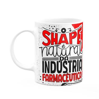 Imagem de Caneca Fitness Academia - O shape é natural - JPS INFO
