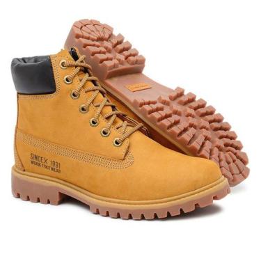 Imagem de Bota Couro Macboot Bronx 02 Masculina, Mostarda, 39