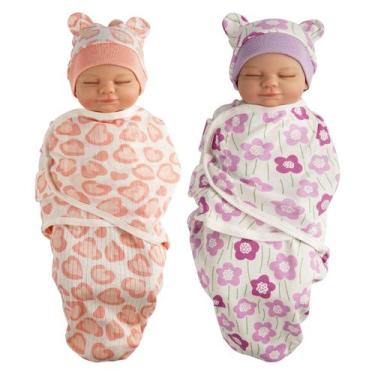 Imagem de Conjunto de acessórios para bonecas Reborn BABESIDE com cobertores e c