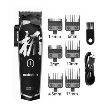 Imagem de Cortador de cabelo Madeshow M10 Preto 100V/240V