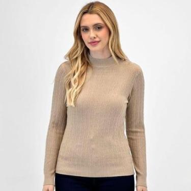 Imagem de Blusa de Lã Facinelli Gola Alta Feminina-Feminino