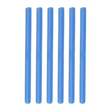 Imagem de Qraatosi Conjunto de 6 de Espuma para Postes de Trampolim, Proteção para Tubos de 35 Polegadas, Azul