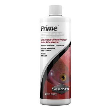 Imagem de Seachem Prime 500 Ml Condicionador Anticloro Remove Amonia