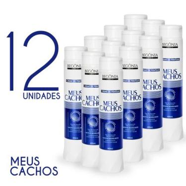 Imagem de KIT Creme De Pentear Begonia Meus Cachos 400ml 12 Unds - Begônia Gold