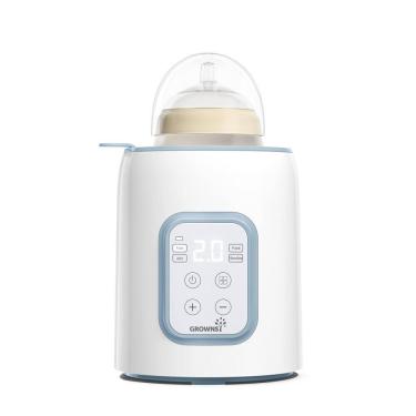 Imagem de Aquecedor de Mamadeiras 8 em 1 para Leite Materno ou Fórmula, 110V, GROWNSY, Azul