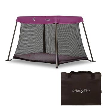 Imagem de Cercadinho para Bebê com Colchão Confortável e Bolsa de Transporte, Dream On Me, Rosa