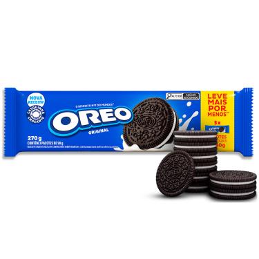 Imagem de Biscoito Oreo Recheado Original 270g