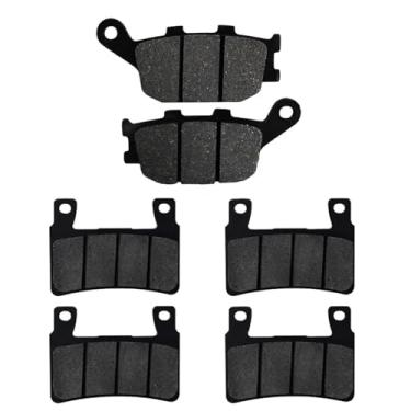 Imagem de GRJQRKHZ Pastilhas de freio para motocicleta H&onda Rvt1000r Rc51 2000-2006 Pastilhas de freio dianteiro e traseiro de motocicleta