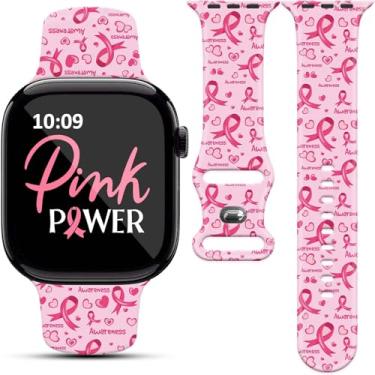 Imagem de Pulseira de substituição para Apple Watch de 42 mm, 44 mm, 45 mm, 46 mm, 49 mm, iPhone iWatch de 42 mm, 44 mm, 45 mm, 46 mm e 49 mm, SE