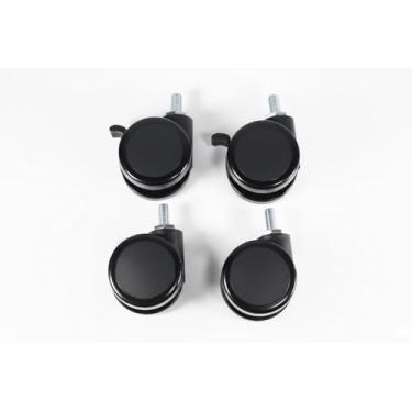 Imagem de Kit Rodízios Elevate Mesas Regulagem Altura M8 Anti-risco