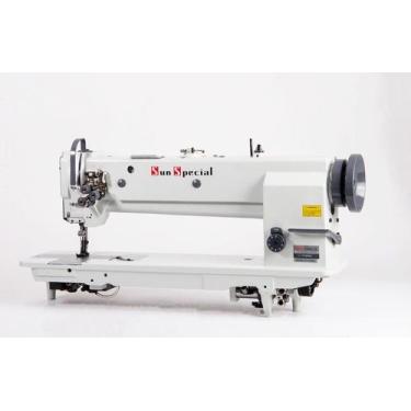 Imagem de Pespontadeira fixa, 2 agulhas, transporte triplo, 46 CM - Sun Special,