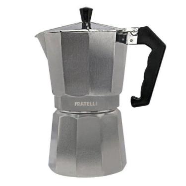 Imagem de Cafeteira Italiana Em Alumínio 600ml 12 Xícara Café Expresso - Fratell
