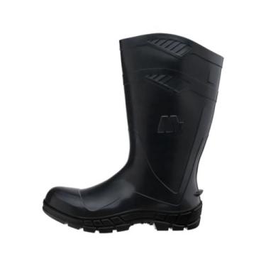 Imagem de Bota de PVC Bico Aço 32cm com Forro N38 Preto CA40793 Marluvas