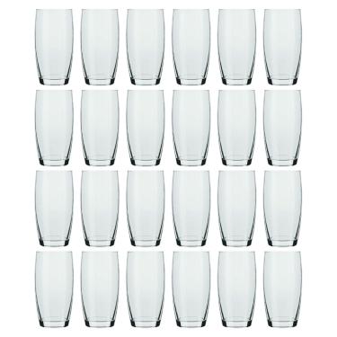 Imagem de Jogo de Copos Nadir Long Drink Oca 400ml Vidro Com 24 peças