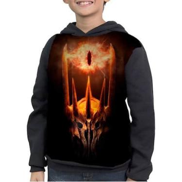 Imagem de Moletom Infantil Senhor Dos Aneis Lord Of The Rings Sauron - smoke, Pr