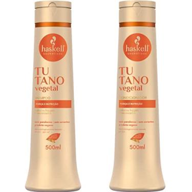 Imagem de Kit Haskell Tutano Shampoo 500ML + 1 Condicionador 500ML