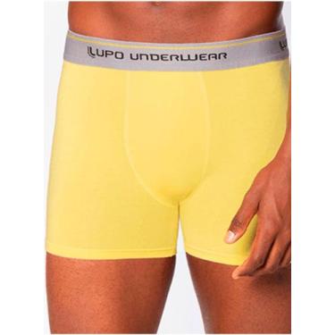 Imagem de Cueca Boxer Lupo 00784-058 Masculina Lisa Algodão T. P/GG, GG, 3380, S