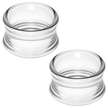 Imagem de Ocptiy Brincos de alargadores de acrílico transparente de 46 mm para orelhas kit de alongamento de orelha de silicone Platic alargadores de orelha alargador duplo calibre oco tamanho 46 mm piercing