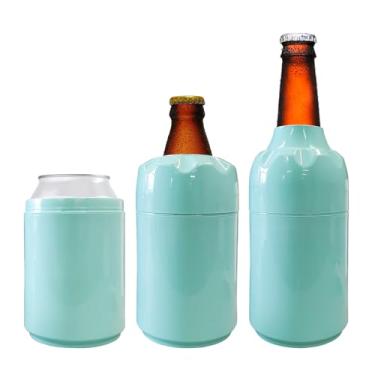 Imagem de Porta Garrafa Térmico 3 Em 1 Long Litrinho Lata Várias Cores (VERDE CLARO)
