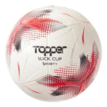 Imagem de Bola Futebol de Campo Topper Cup Oficial, Vermelho society