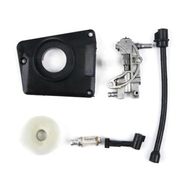 Imagem de Kit de cobertura de engrenagem sem-fim de bomba de acionamento de óleo para acessórios de motosserra Plantiflex PF-4500 PF-5200