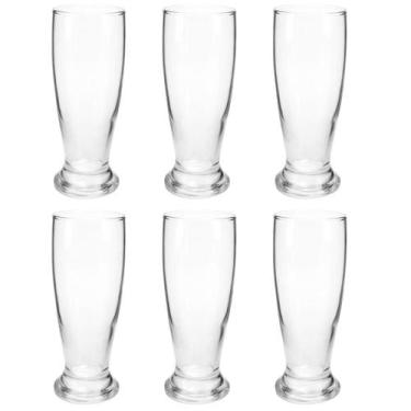 Imagem de Jogo De 6 Copos Para Cerveja Tulipa 200ml Dynasty