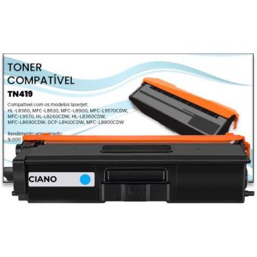 Imagem de Toner TN419 Ciano compatível para brother - Digital Qualy