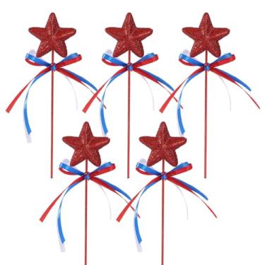 Imagem de Varinhas para crianças, meninas, varinhas de estrela de fada | Bastão de brinquedo de fantasia com glitter para meninas, Natal, aniversário, teatro, festa, Halloween, cosplay, shows de férias