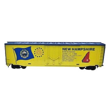 Imagem de Vagão de Trem Ferrorama Vintage TYCO NEW HAMPSHIRE – State of the Union Commemorative Box Car 363E