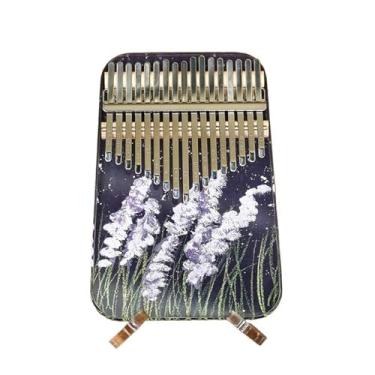 Imagem de Piano de dedo de polegar kalimba de 17 teclas para iniciantes kalimba profissional