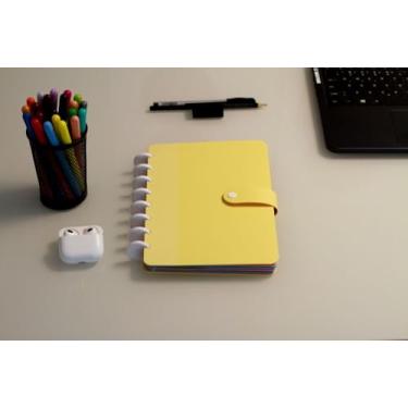 Imagem de Confetti Organizador Com 4 Pastas A5 Cos Amarelo