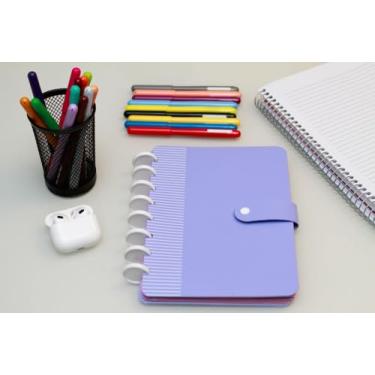 Imagem de Confetti Organizador Com 4 Pastas A5 Cos Lilás