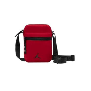 Imagem de Nike Bolsa tiracolo Air Jordan Festival 12,7 cm C x 3,18 cm L x 17,78 cm A, Vermelho academia