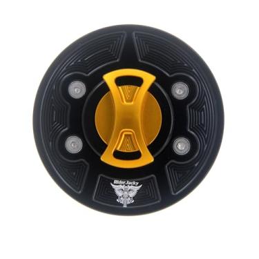 Imagem de Riderjacky Tampa do tanque de combustível de motocicleta Keyless para BMW F800R 2005-2014, F800S 2005-2010, F800ST 2005-2012, K1600GT K1600GTL 2010-2012, R1200GS 2008-2012, R12000 GS Adventure