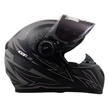 Imagem de Capacete Fw3 Fechado GT2 Preto Fosco C/Narigueira Alta (60)