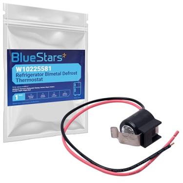 Imagem de BlueStars W10225581 Substituição do termostato de descongelamento bimetálico do refrigerador - compatível com Whirlpool Kenmore - substitui WPW10225581 PS11750673 AP6017375 2188824 2321799 W10260437