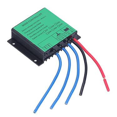 Imagem de Cryfokt Controlador de Carga de Turbina Eólica Regulador PWM de Carregamento de Bateria Eficiente para Gerador 12V 24V, Revestimento de Alumínio para Dissipação de Calor, Controlador de Energia (40A)