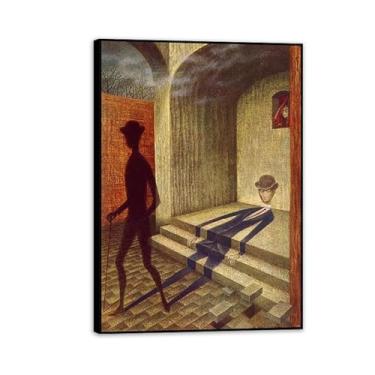 Imagem de SDYJ6GSW Remedios Varo Pintura em Tela Fenômeno Pôster Remedios Varo Decoração de Casa Surrealismo Arte de Parede Imagem para Sala de Estar Quarto Banheiro Decoração de Parede 100 x 70 cm (83.8x71.1