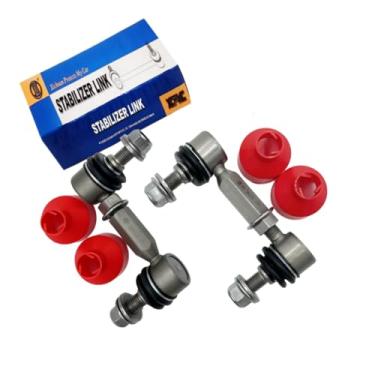 Imagem de XCPMC 110-150mm m12 Modified Rear Sway Stabilizer Bar End Link 2 Pcs Left & Right Aluminium Self Adjustable 360 Degree Swivel With Length And Angle Maintenance Vehicle C111512 115-150 Blue